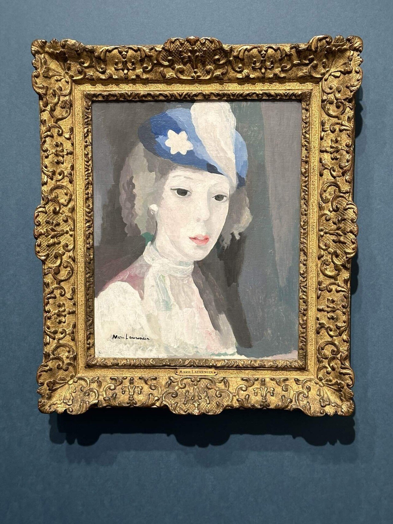 美品！！【マリー・ローランサン 陶器製絵画 陶板 壁飾】 - メルカリ