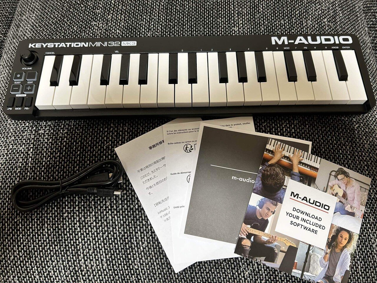 MIDIキーボード M-AUDIO KEYSTATION MINI32 リグット MK3 MIDIキーボード M-AUDIO KEYSTATION MINI32 リグット MK3