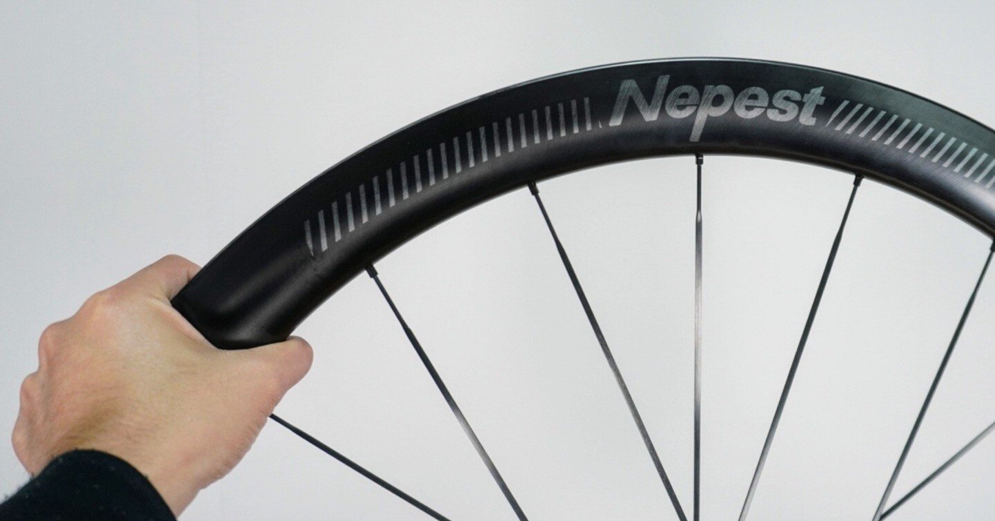 NEPEST MAUI45 discホイールセット ※ジャンク Nepest ネペスト MAUI 45 カーボンホイールを販売しました – kurocycle