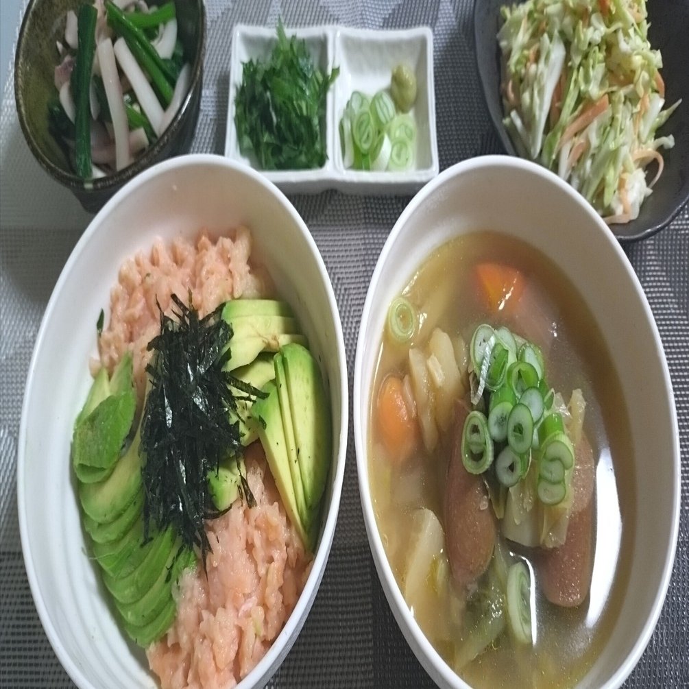 アボカドサーモンねぎとろ丼【ネット商品にご注意を！】｜よ～こ