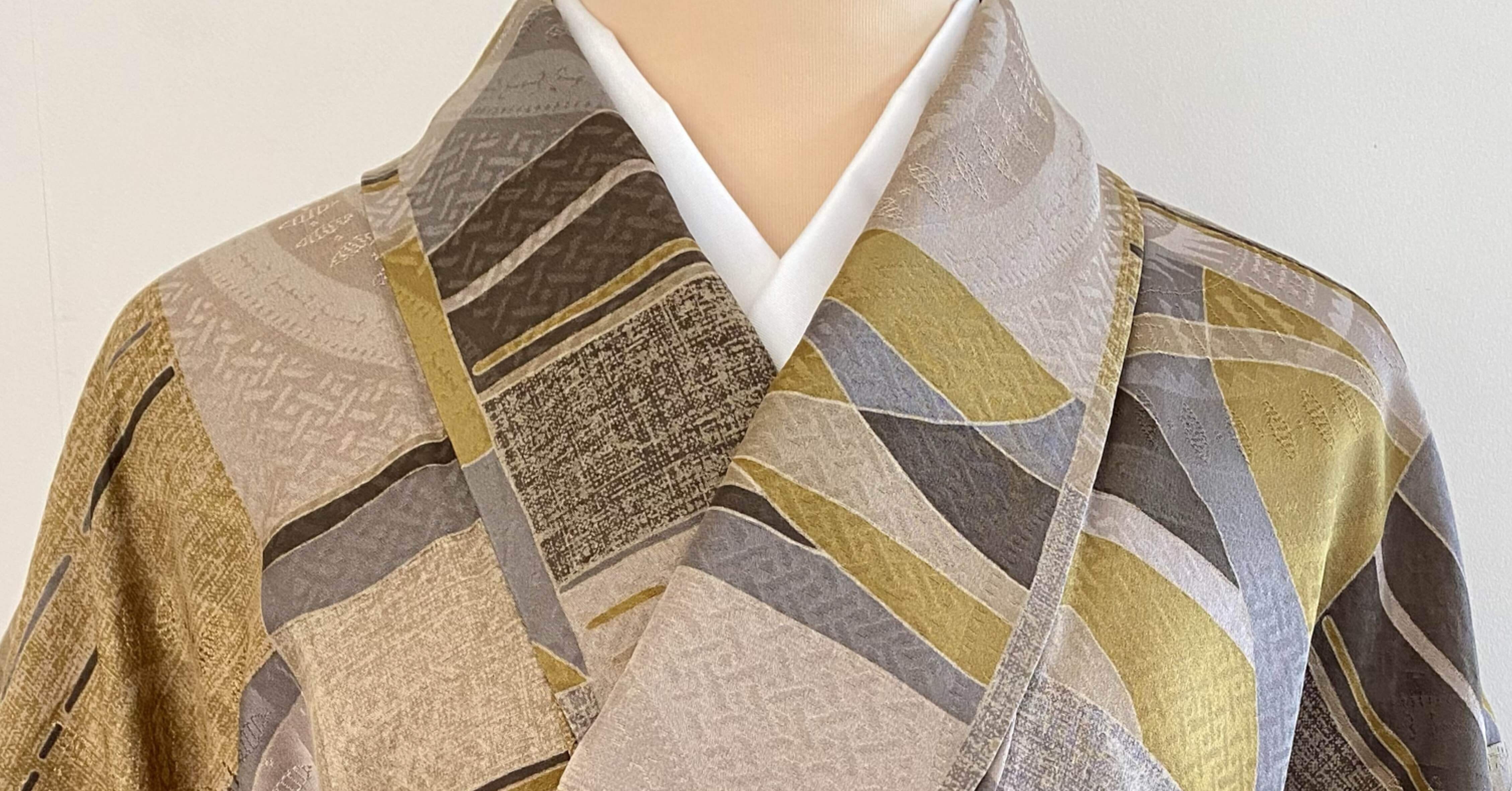 大久保玄才小紋着物｜夢吉きもの