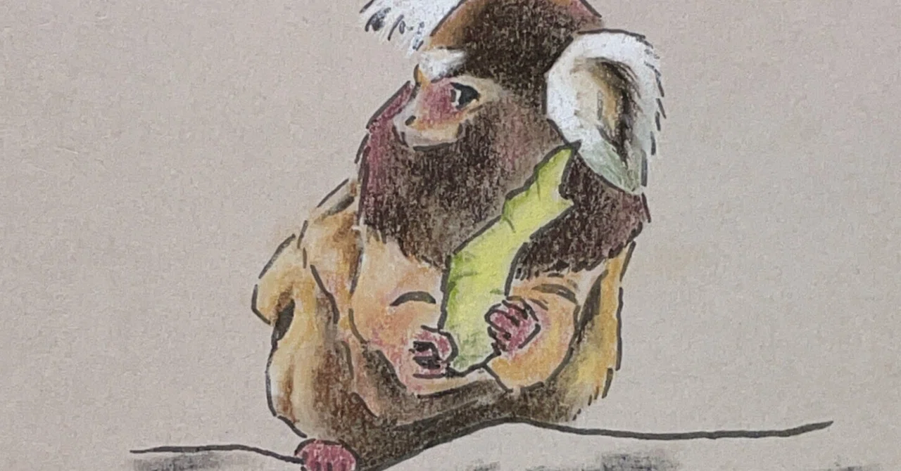 パステル画作品集]おサルさん達｜てぃーが Pastel Artist