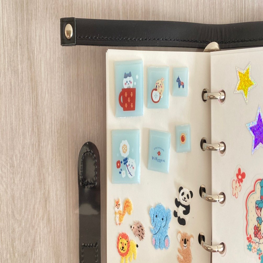 令和に買ったシールで、平成風シール帳を作る｜杉浦百香（もか）@ライター