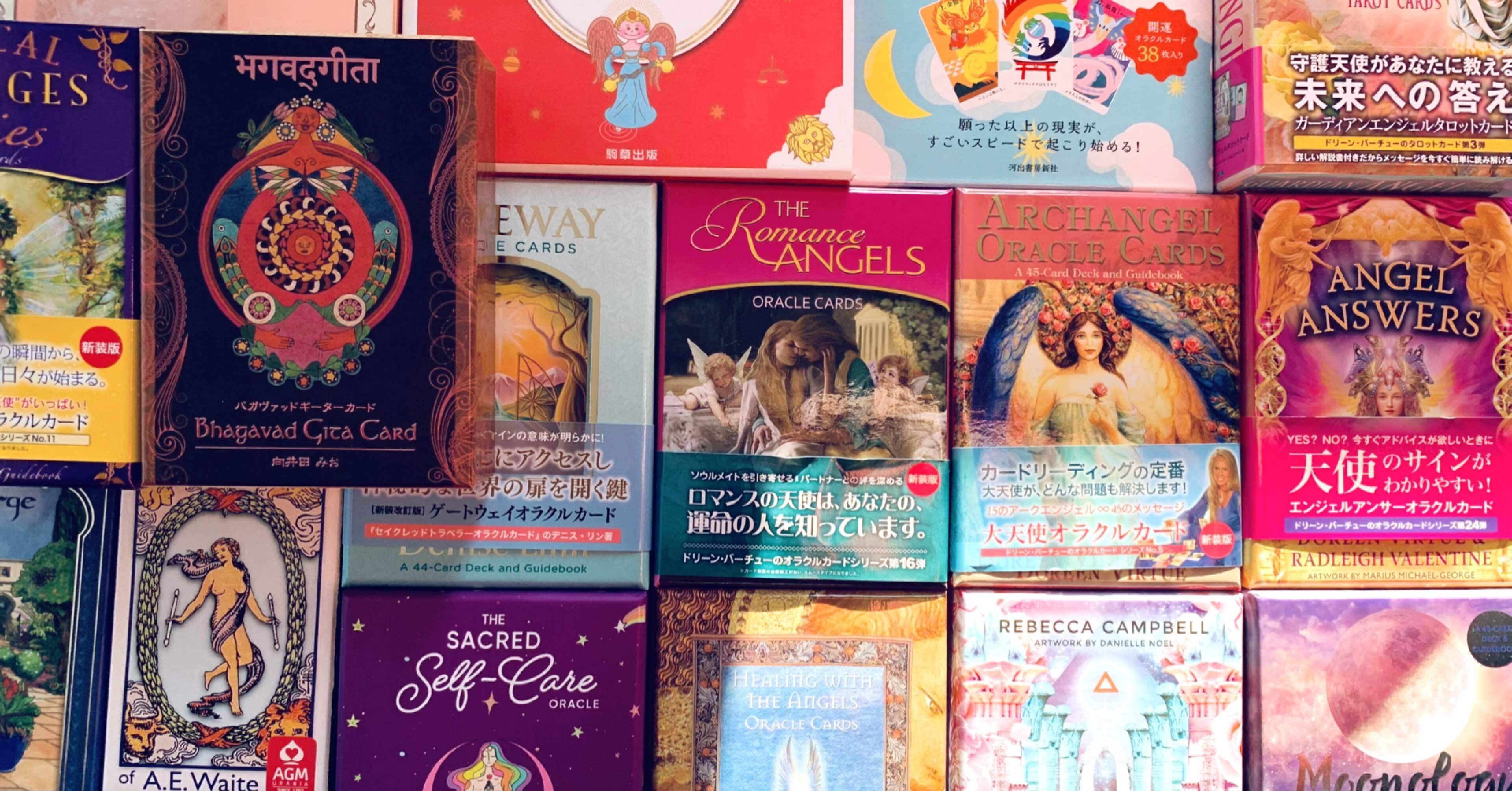 The Romance Angels Oracle Cards セット（ロマンスエンジェル