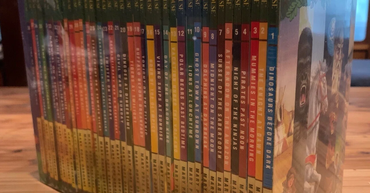 私設図書館プロジェクト】「Magic Tree House全巻」を配架しました