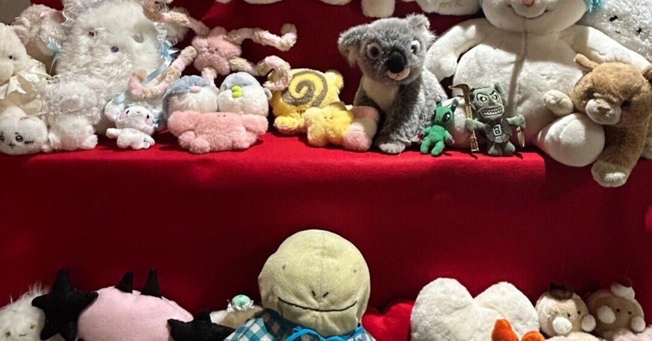 本当は大好き、ぬいぐるみ｜もりそん