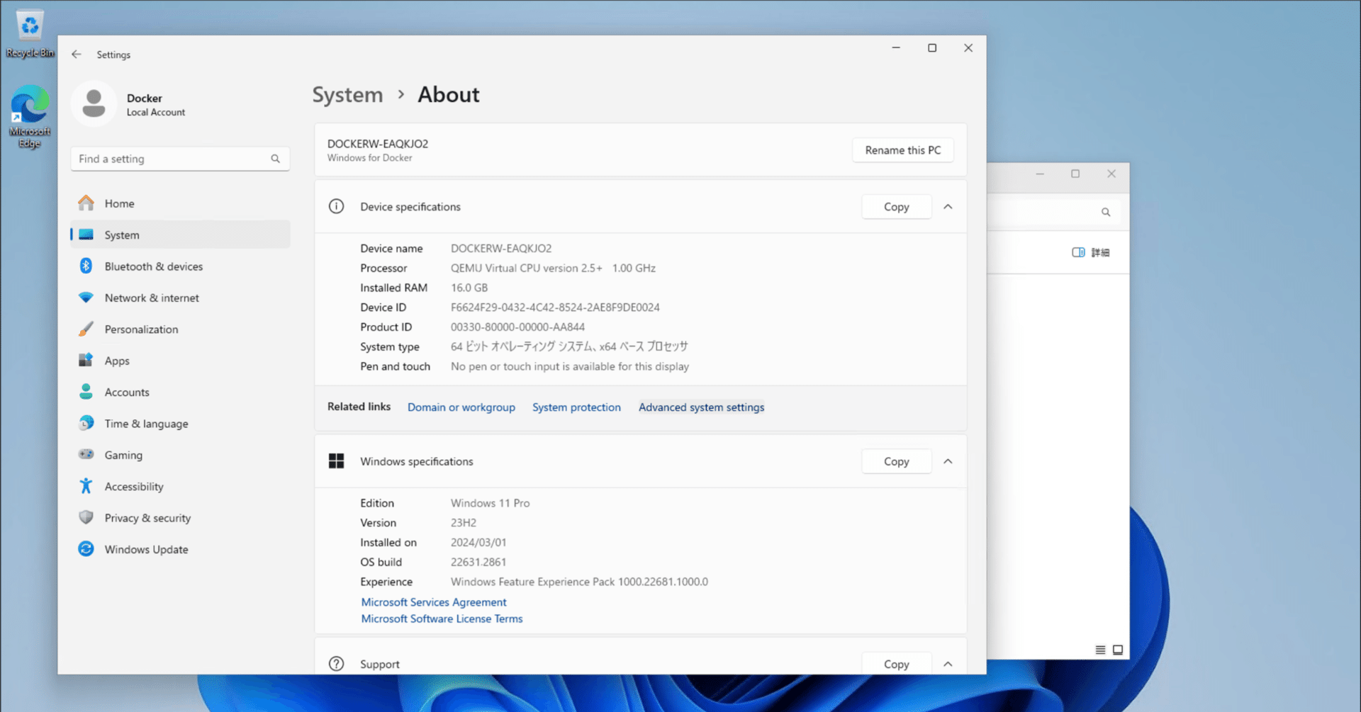 Apple SiliconのMac上でDockerを使ってWindowsを動かす|r