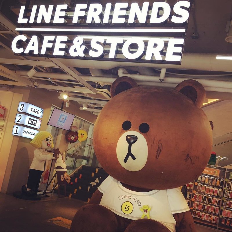 19年 Line フレンズ Flagship Store 巡り 梨泰院店 ハラユカ Note