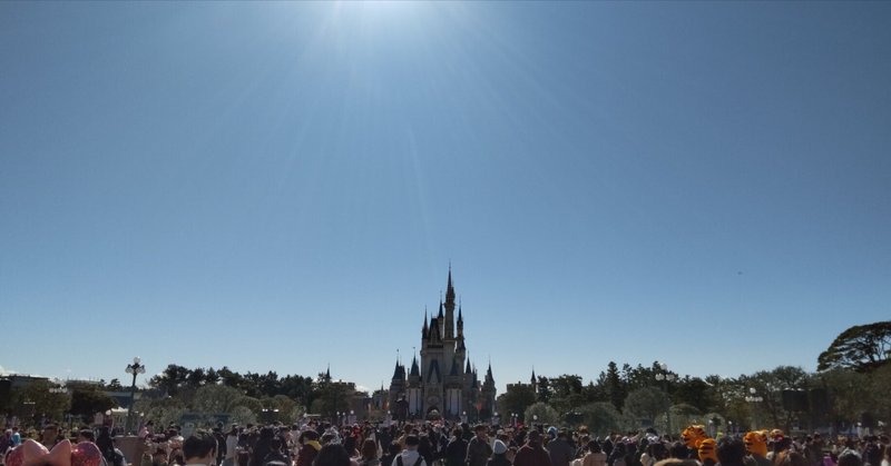 ディズニーランドに行きました