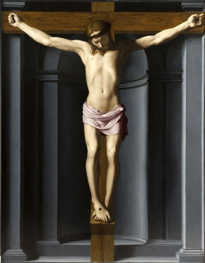 キリストの磔刑ニース_アーニョロ_ブロンズィーノ1540