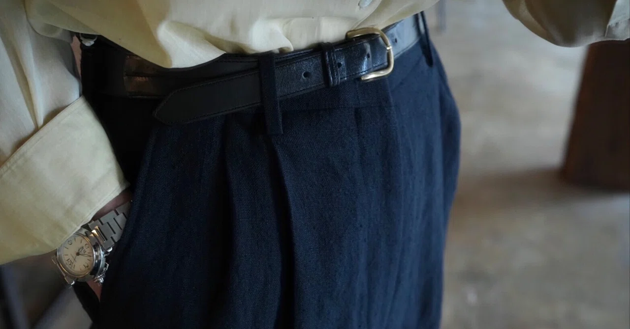 Slacks that are essential for this season's style. Pants with a