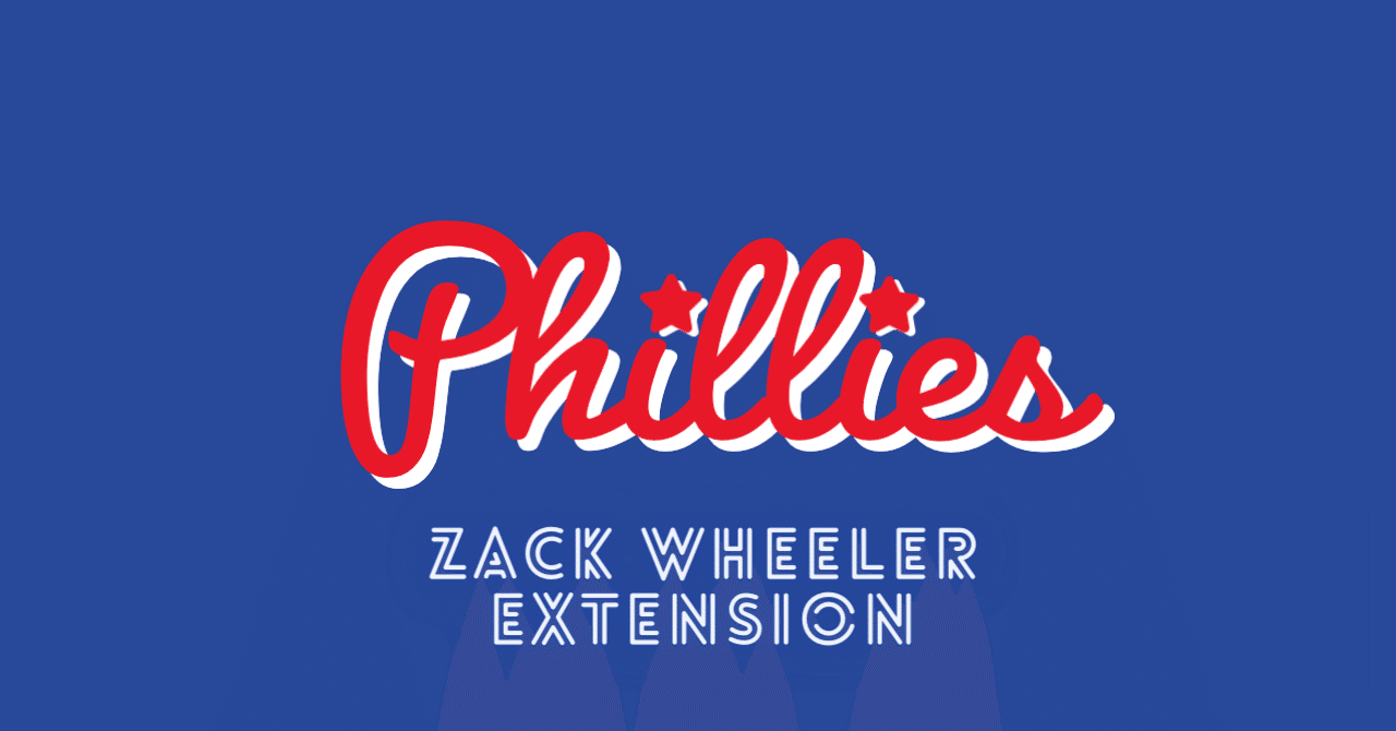 PHI】ザック・ウィーラー、3年1億2,600万ドルで契約延長｜ペン