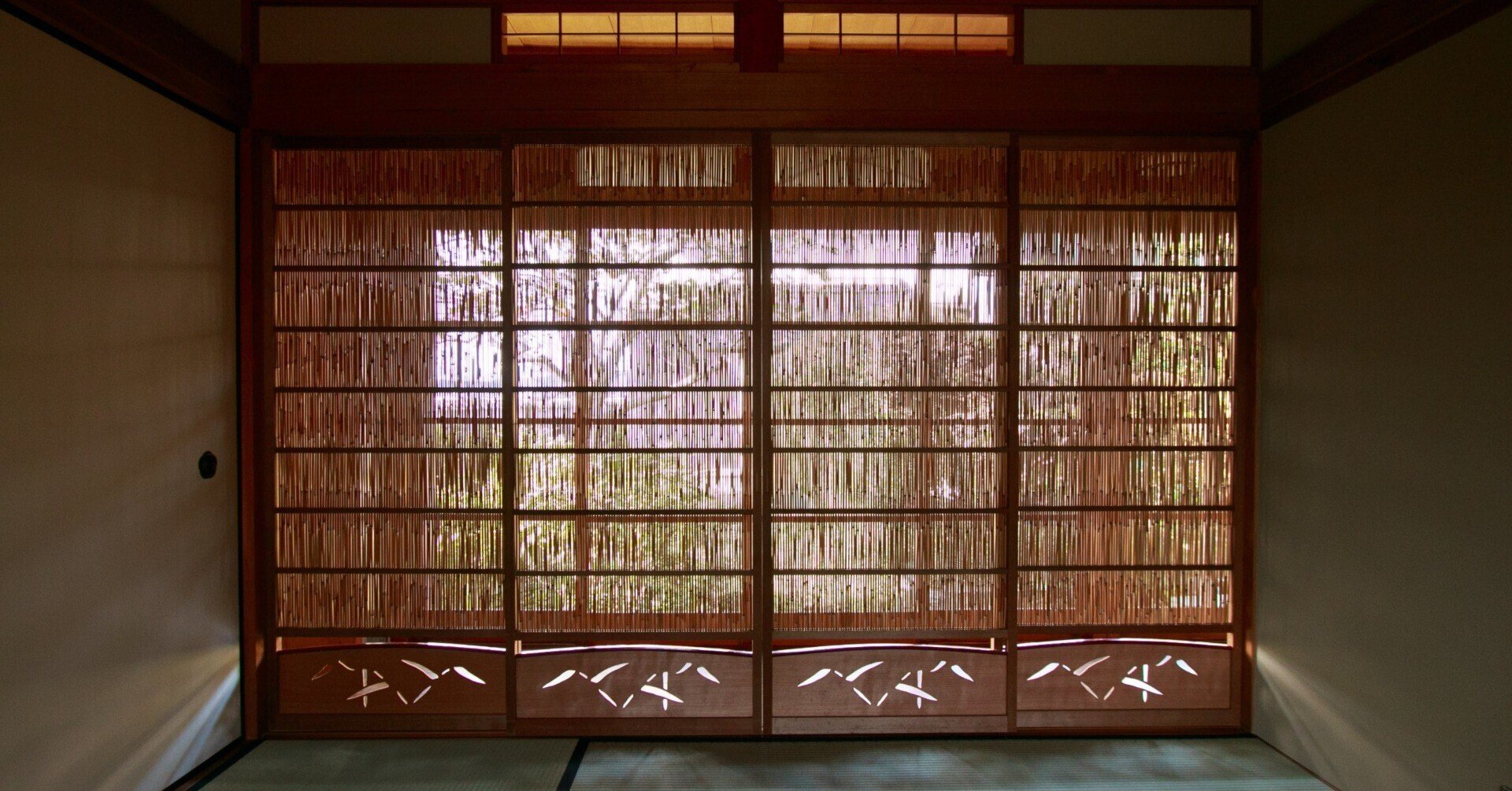 簾戸(夏障子)|古民家 つぐみ 旧村田製瓦店 簾戸(夏障子)|古民家 つぐみ 旧村田製瓦店