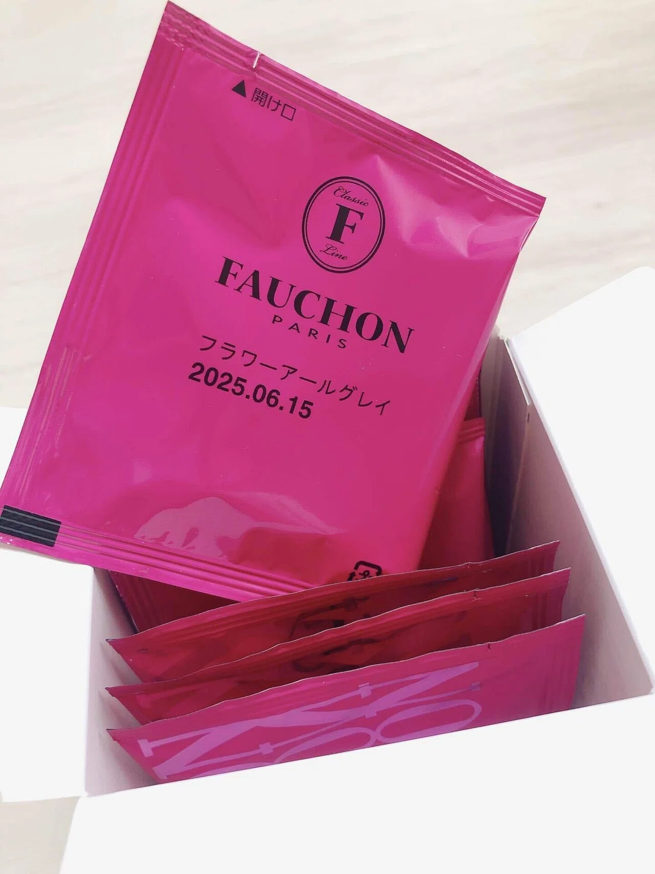 紅茶】フォション:フラワーアールグレイ#48｜sakusaku