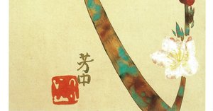 中国 色絵 桃蝙蝠 紋 香合 中国桃蝙蝠紋赤絵皿（清末～民国）／五彩皿／年代物／焼き物