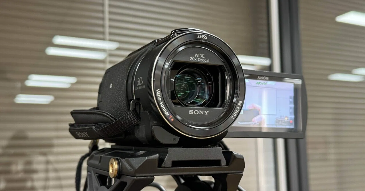 ビデオカメラ「SONY AX60」をライブ配信の観点でチェックをする｜松井 