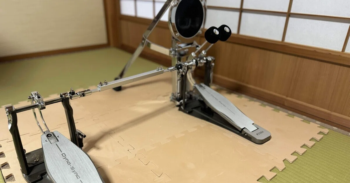 自宅練習最強アイテム！TAMAペダル用練習パッド