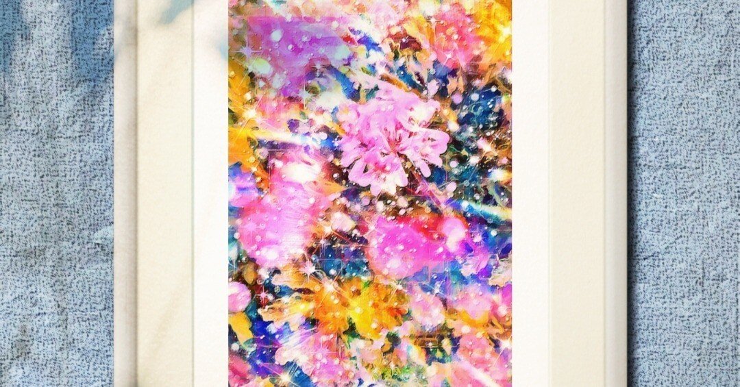 a-1742 光に向かう春 To twinkle twinkle Spring 複製画(プリモアート