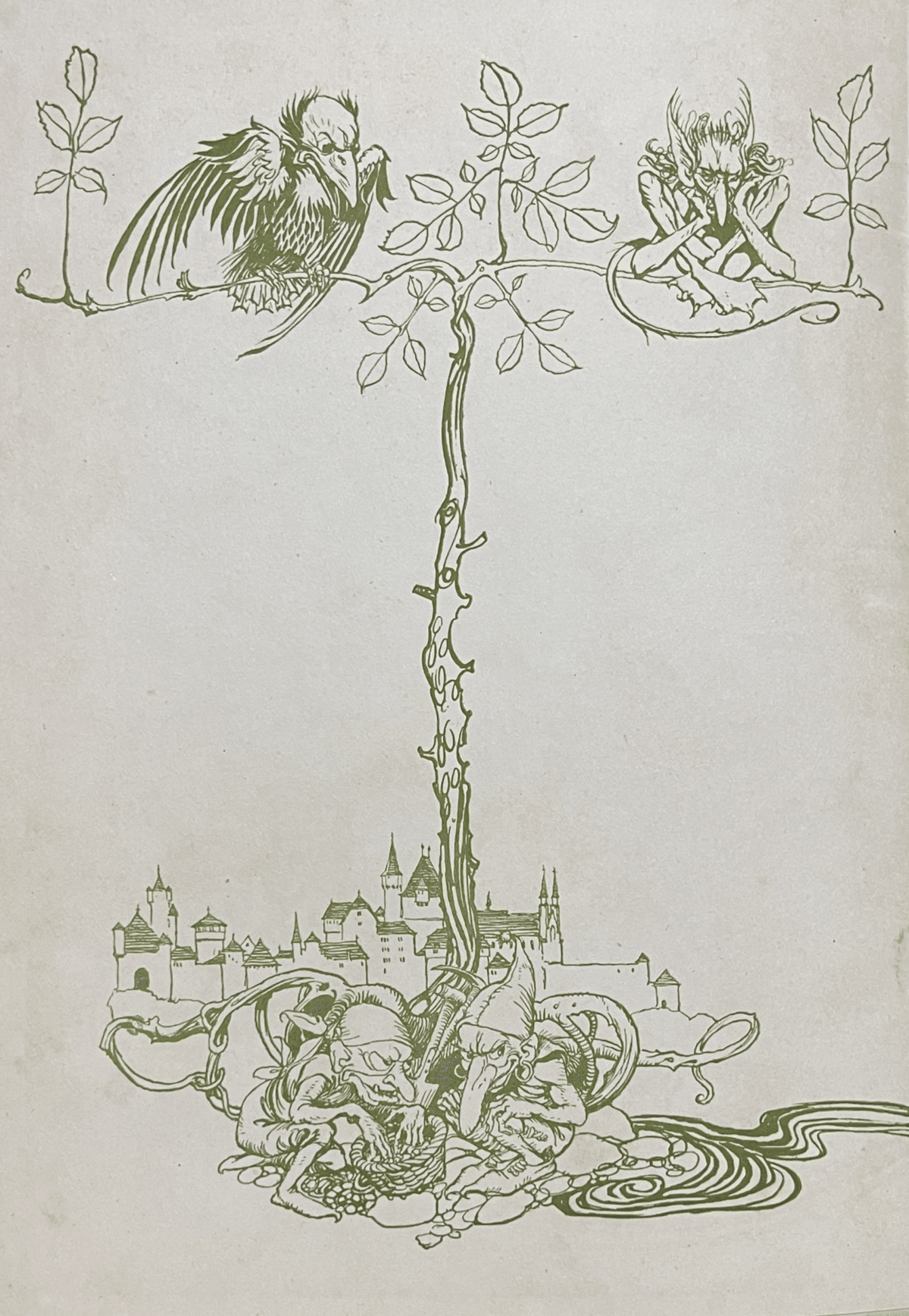 フリードリヒ・フーケ、アーサー・ラッカム『ウンディーネ』1909