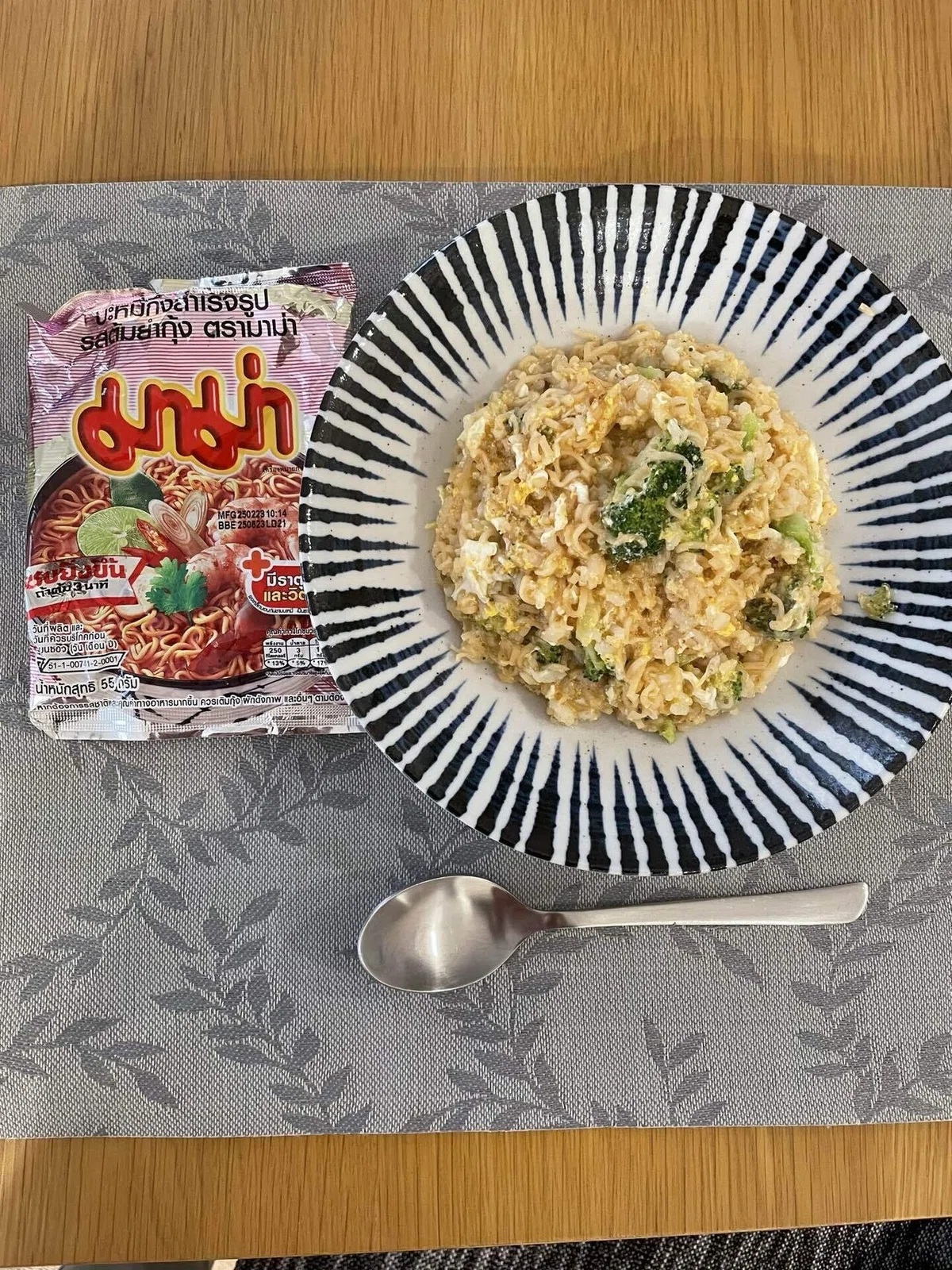 Noodle Notes Risotto made with Tom Yum Kung noodles|harumeshitabi