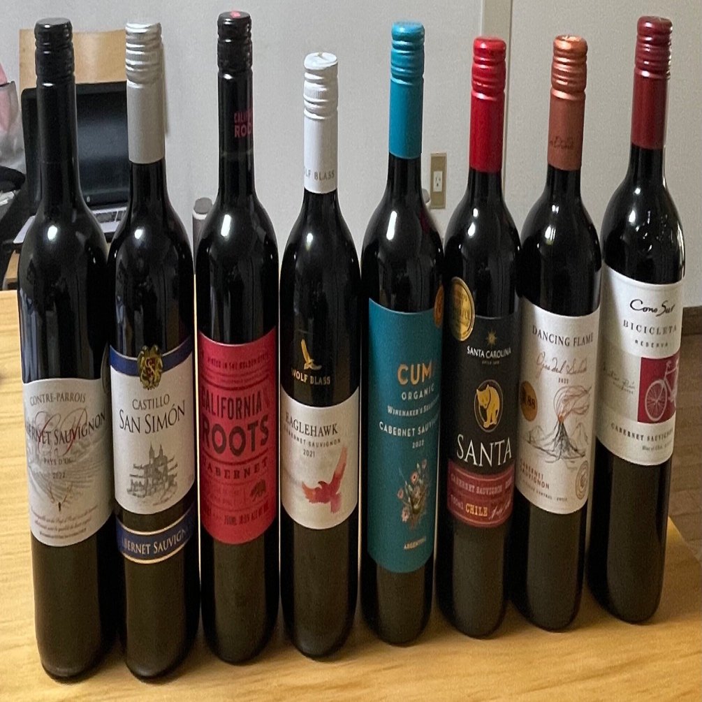 普及価格帯のカベルネソーヴィニヨンを飲み比べしてみた。｜ざぎん