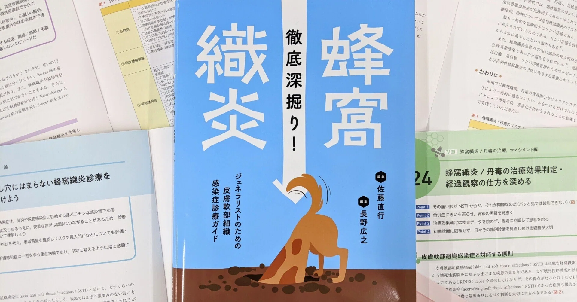 書籍紹介】徹底深掘り! 蜂窩織炎 ―ジェネラリストのための皮膚軟部組織