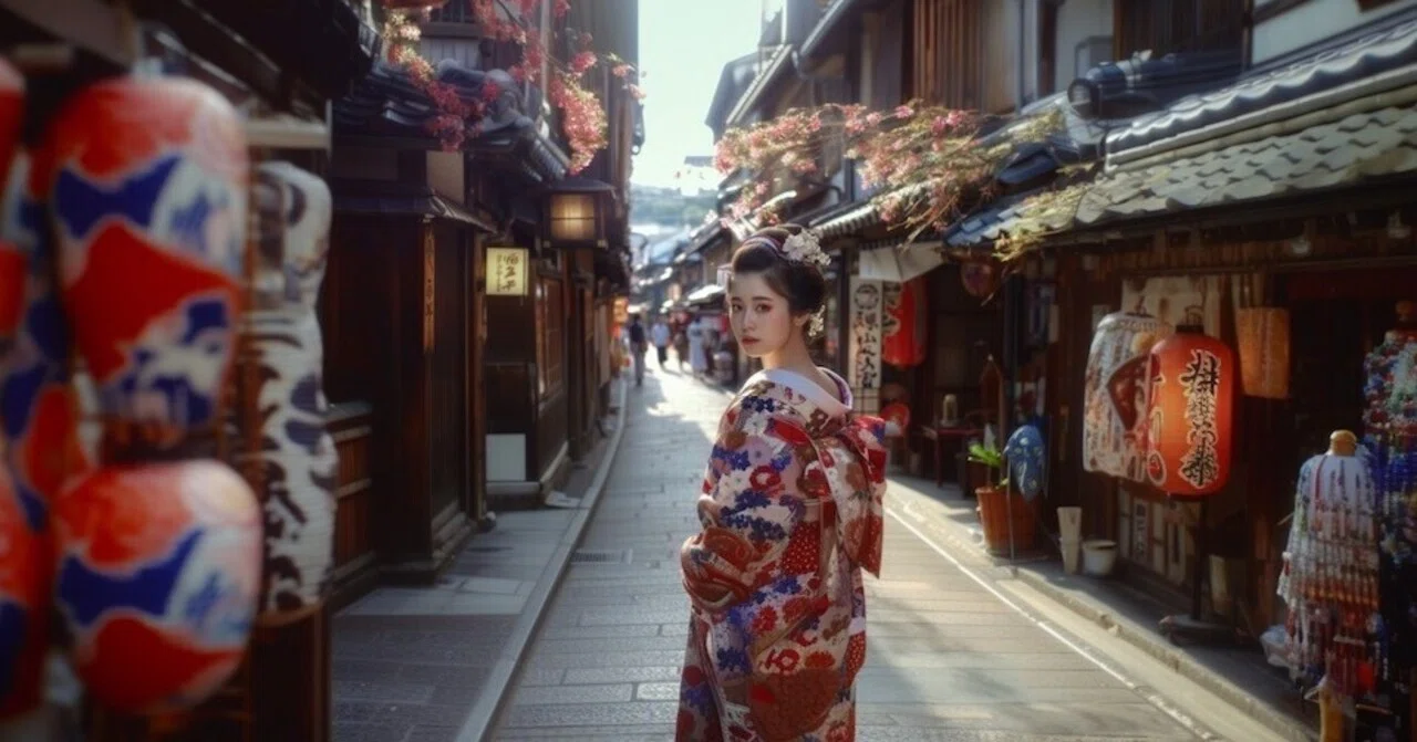 Midjourney 京都祇園の舞妓さん｜西田親生