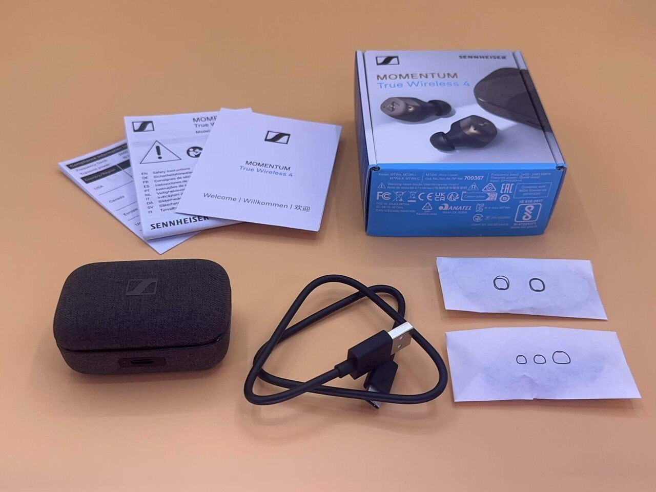 【左故障】Sennheiser Momentum True Wireless4 Sennheiser Momentum True Wireless 4 (Black graphite