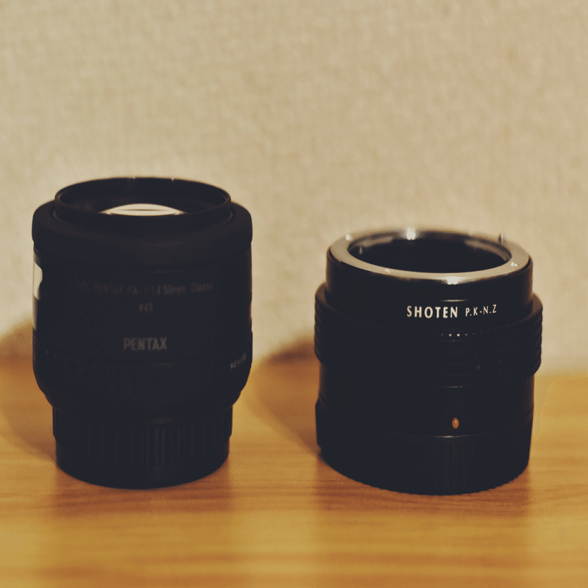 Nikon zfcボディにPENTAXレンズ｜KANADE