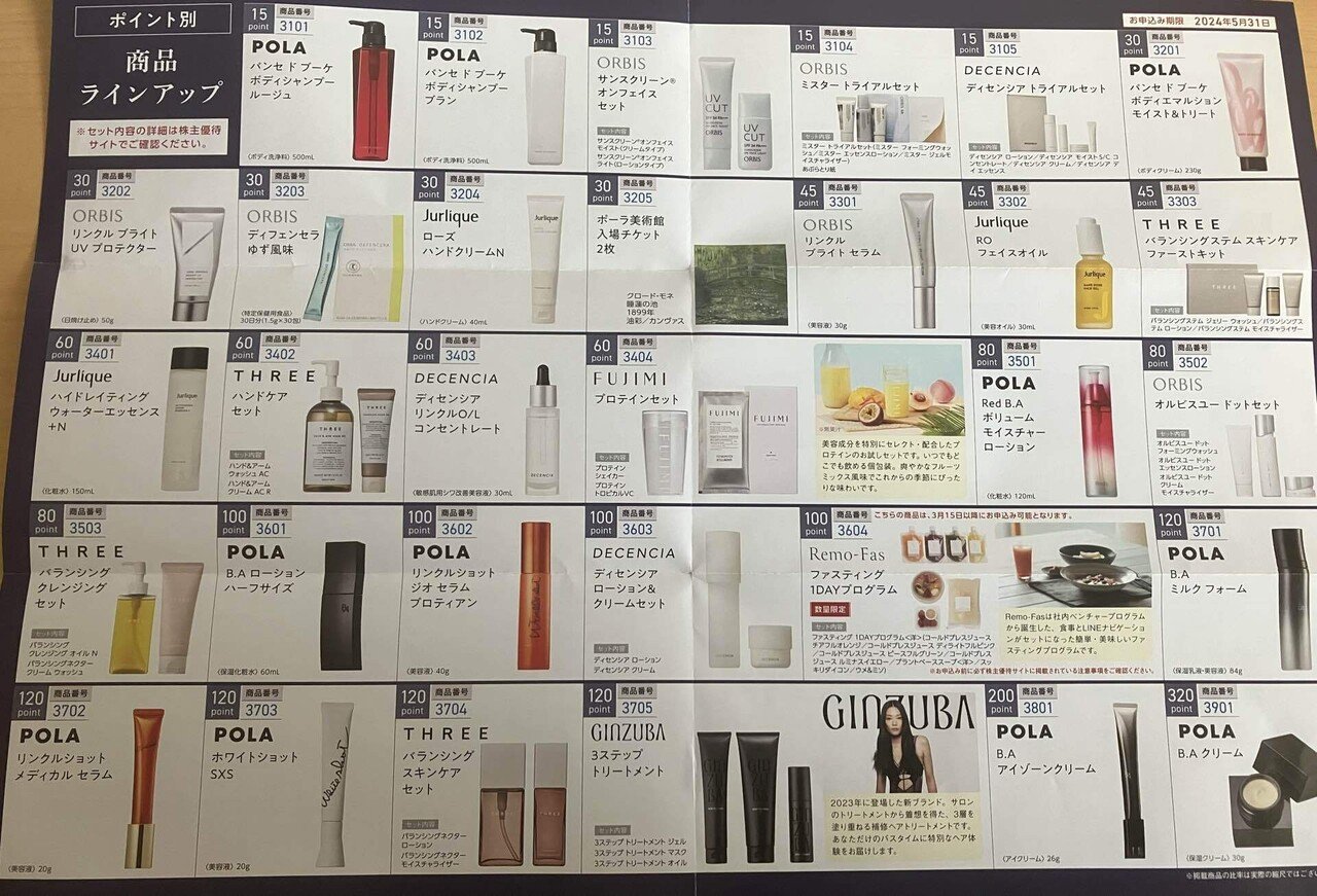 2023/3/6 ㈱ﾎﾟｰﾗｵﾙﾋﾞｽﾎｰﾙﾃﾞｨﾝｸﾞｽ 株主優待のご案内到着｜saico