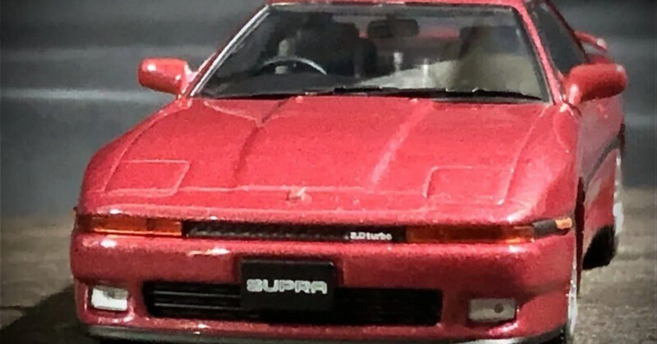 アシェット 1/43 トヨタ スープラ [MA70] 1986｜てOのミニカー日記。