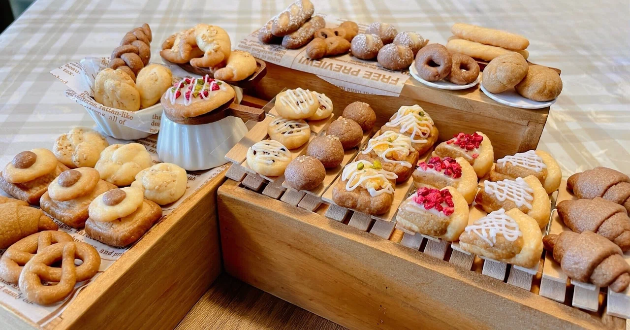 食べられるミニチュア🥐また沢山のパンが焼き上がりました！｜朝が弱い