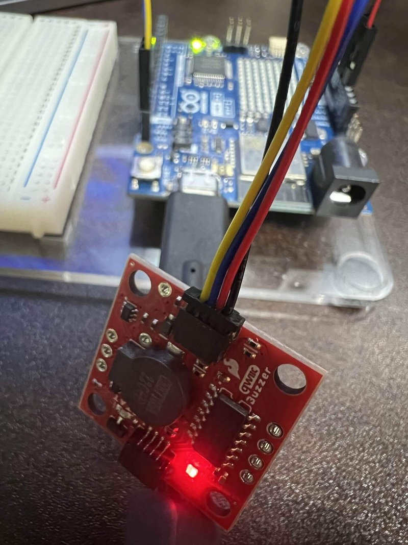 SparkFun Qwiic Buzzer でピコピコ音を楽しむ(*' ')｜moridenki