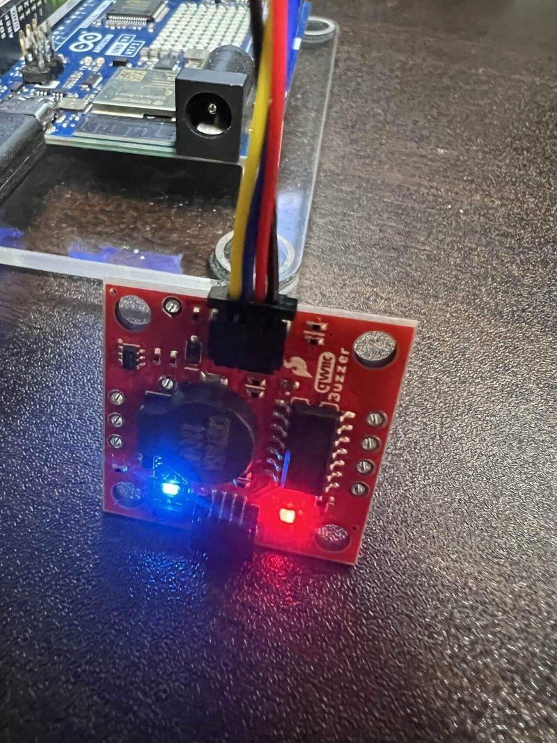 SparkFun Qwiic Buzzer でピコピコ音を楽しむ(*' ')|moridenki