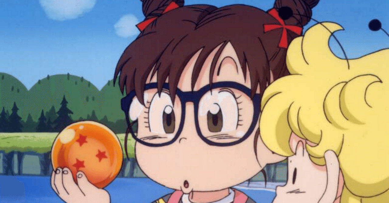 アラレちゃん大好き アニメイラスト練習中。86大好きアラレちゃんを描いてみました