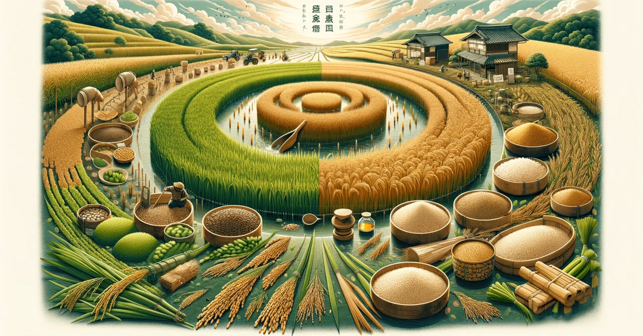米作りの一年間:苗植えから収穫まで|Yusuke