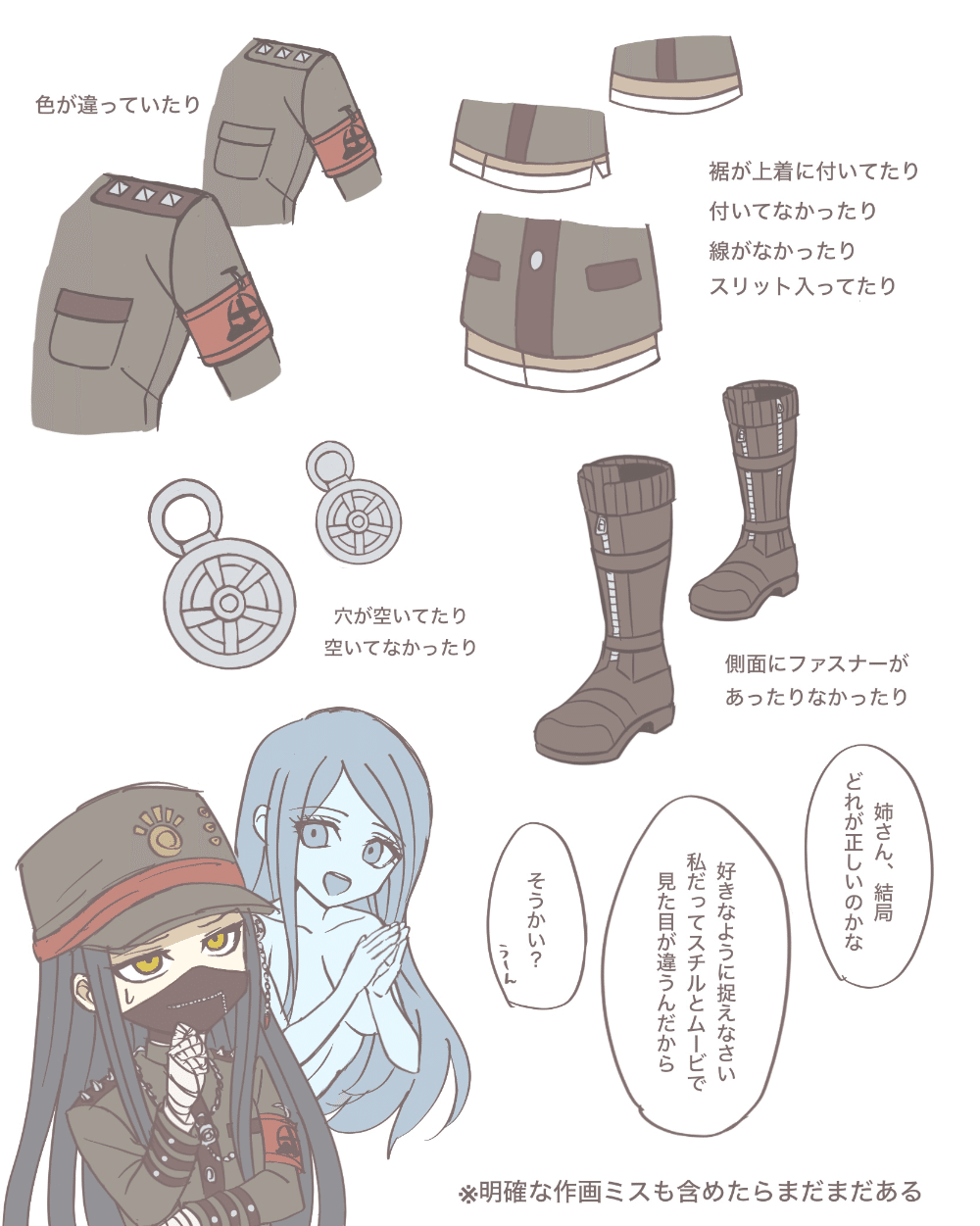 真宮寺是清関連でよく間違われること・思うこと（2024/06/18画像更新  