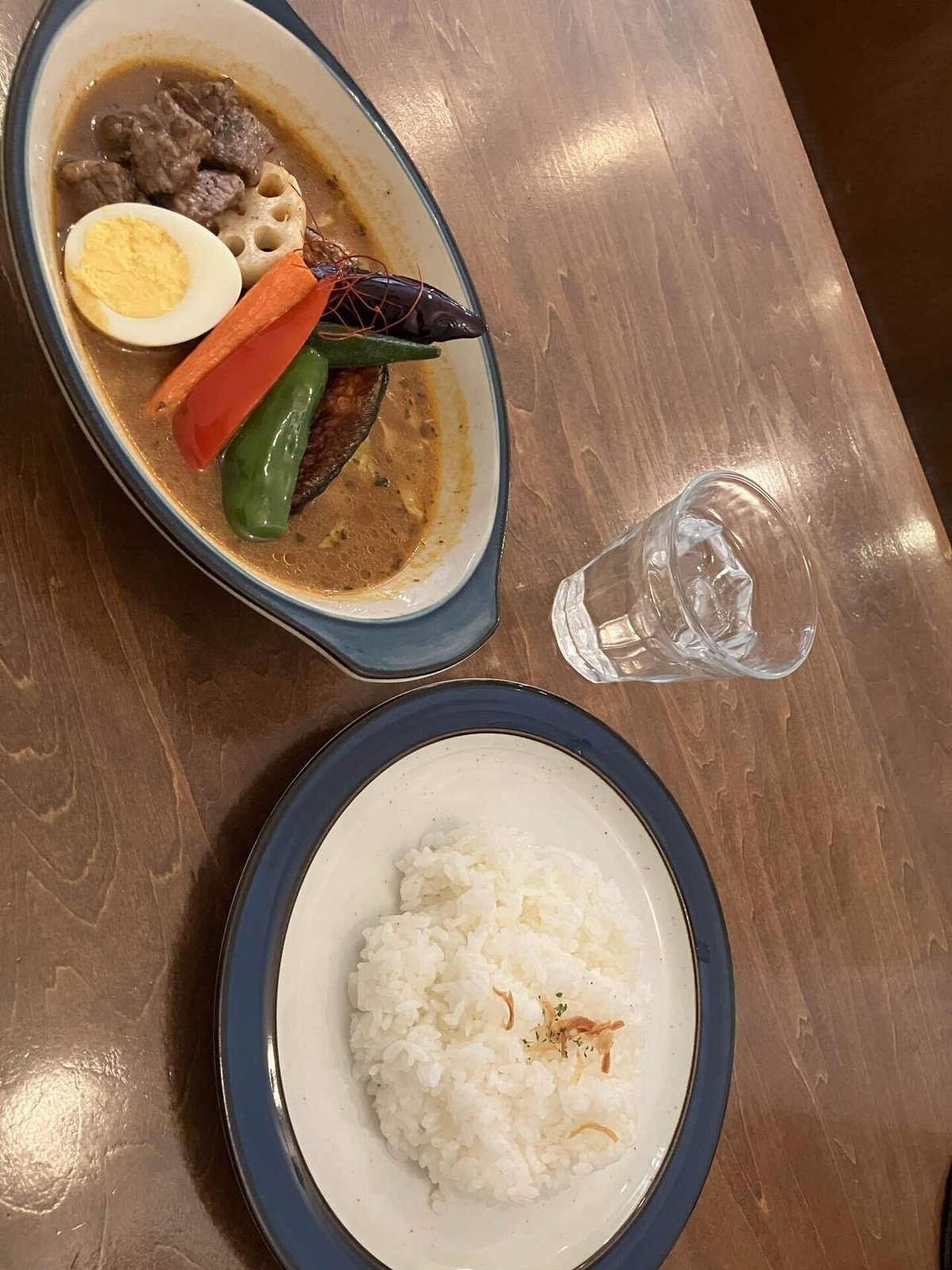 ラム肉のスープカレー