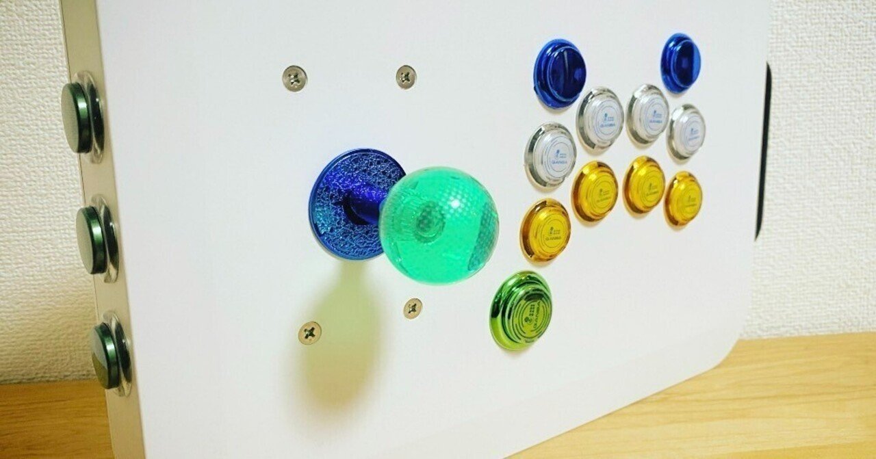 ジャンプボタン付レバーアケコン（Qanba静音レバー換装） 静音】 Qanba Gravity Mechanical Shafts Switch Silent Lever