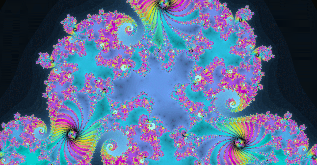 今週のフラクタル33 (z^4/(z+0.2i)+c)|108Hassium