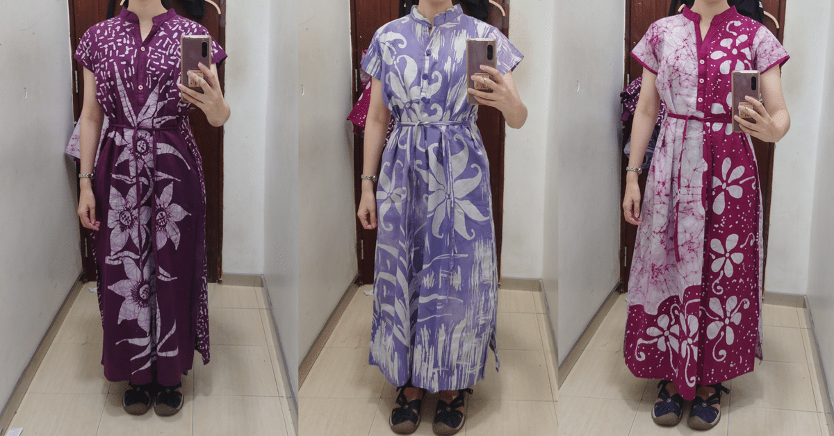 【公式ショップ】 バティックのワンピースを買う｜にしはる ワンピース