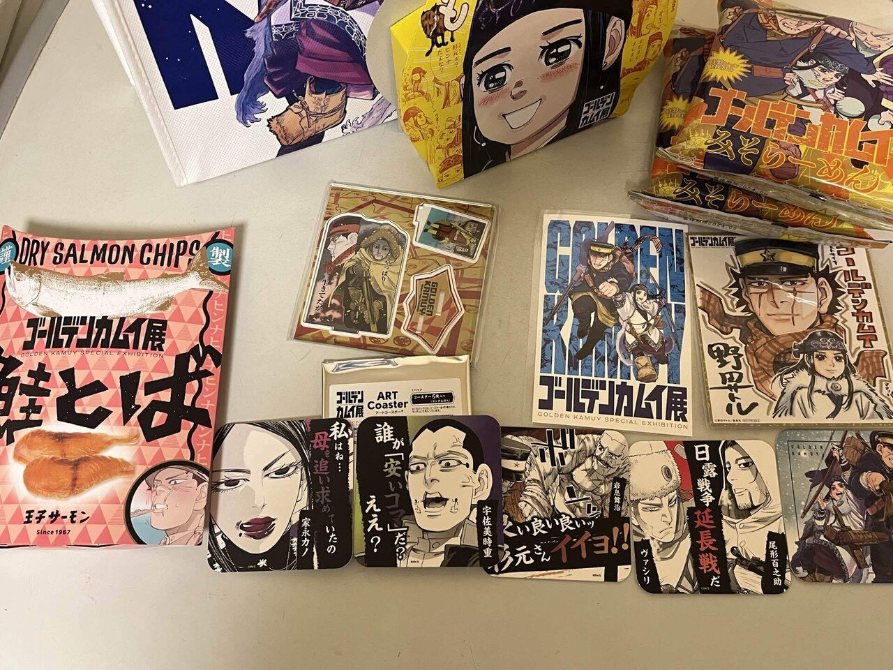 ゴールデンカムイ】ゴールデンカムイ展に行ってきたよ！｜夜道さくや