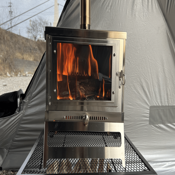 3.solotour暖炉型薪ストーブ｜MoMo式