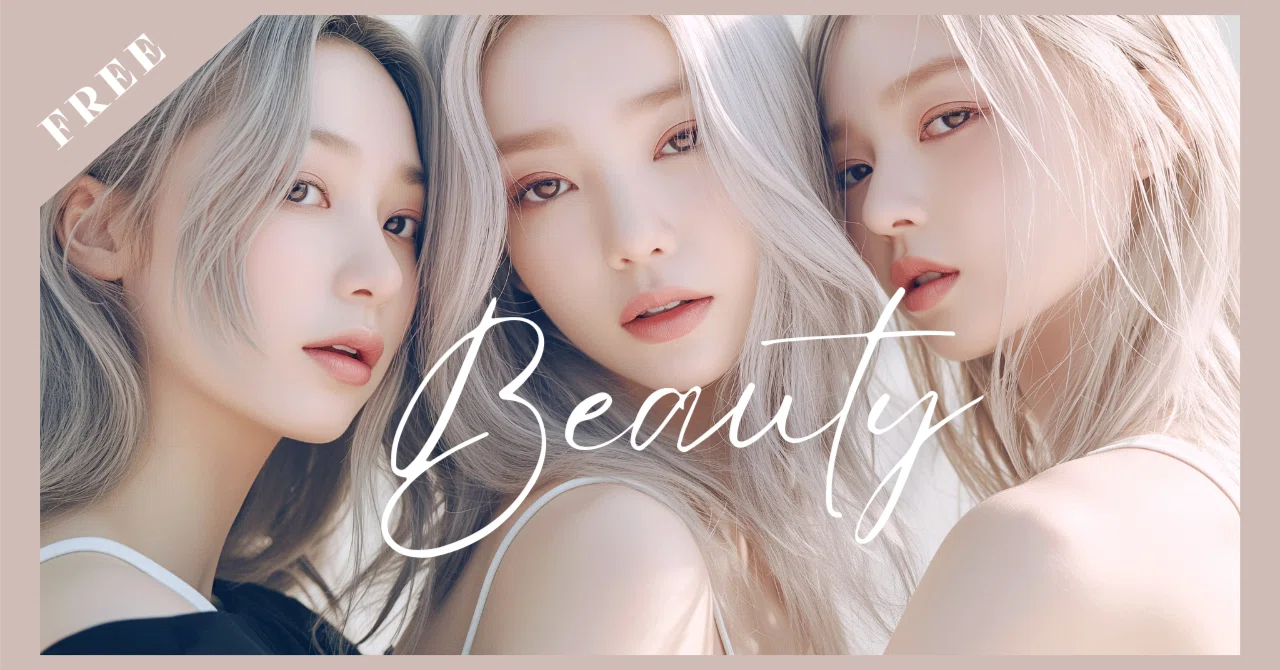 [Three Blonde Women] Free Stock Photo | For Beauty Ads, Hairstyles ...