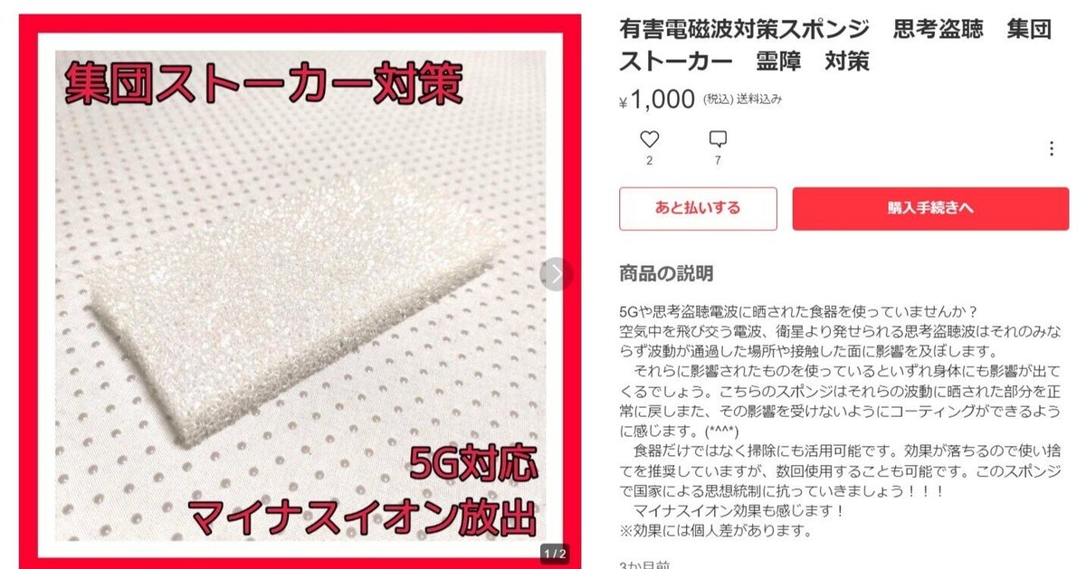5G思考盗聴電磁波対策ネックレス 集団ストーカー対策 弱々しく