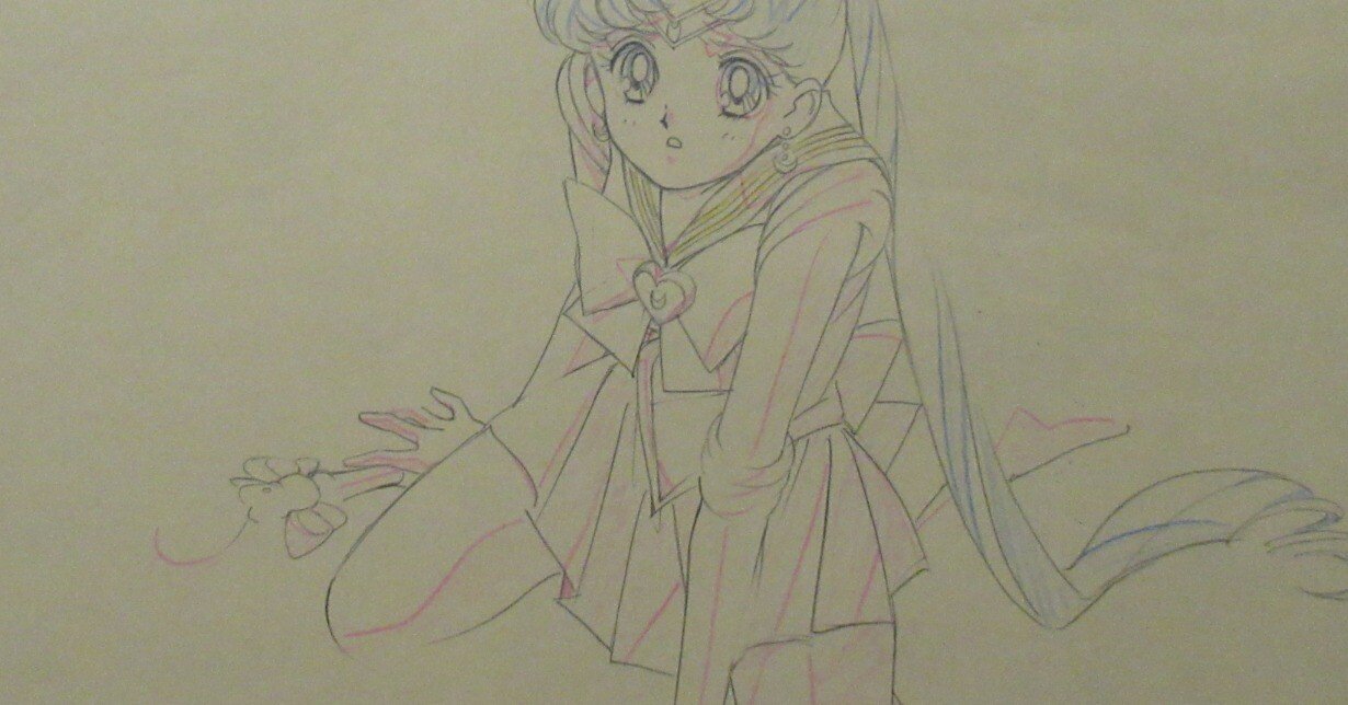 EDOYA　セル画と原画　不明－15番 ご存知の方に届け EDOYA セル画と原画 不明－15番 ご存知の方に届け EDOYA セル画と原画