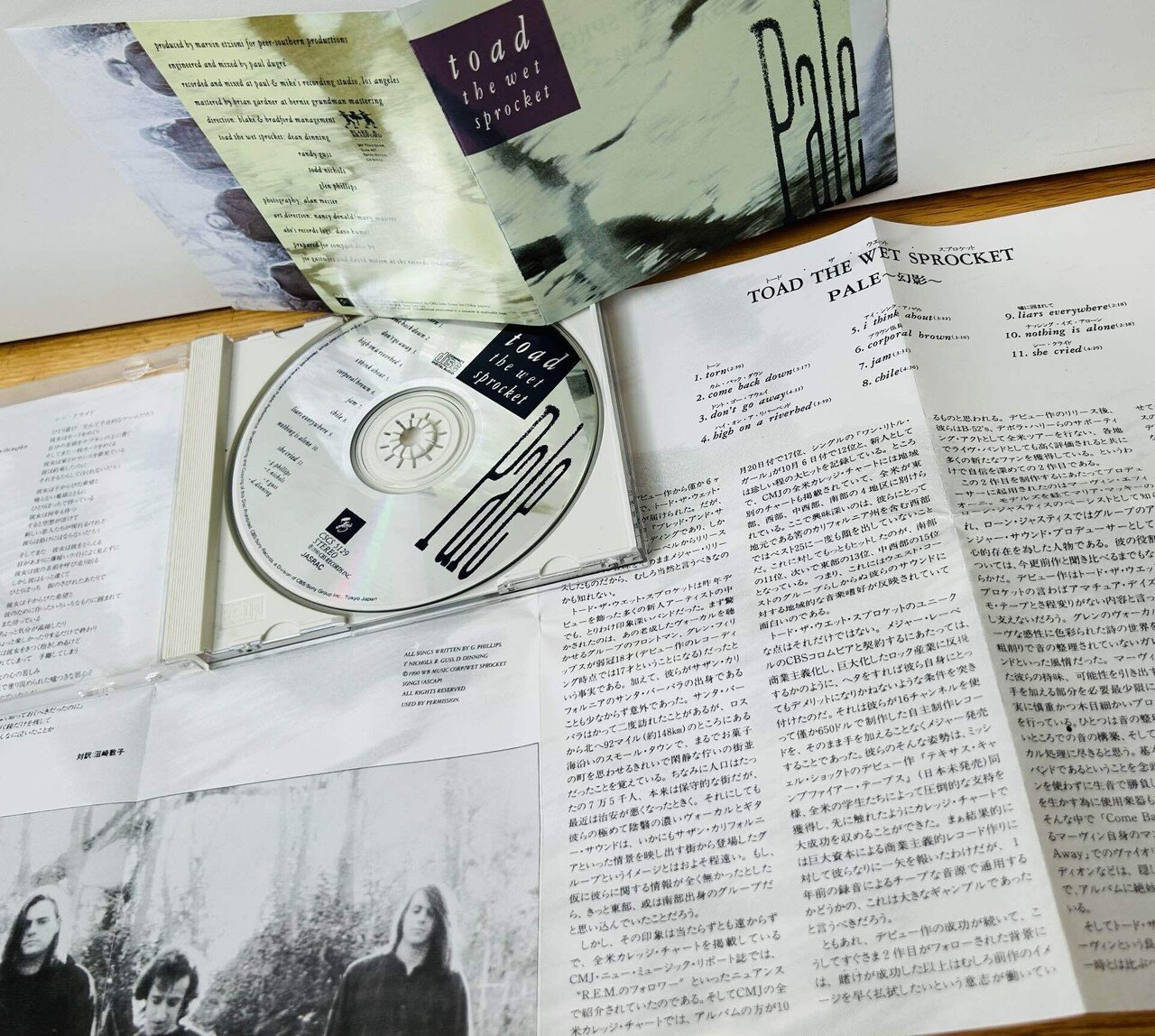 Toad The Wet Sprocket の全アルバムをフィジカルで聴く｜dig ニキ