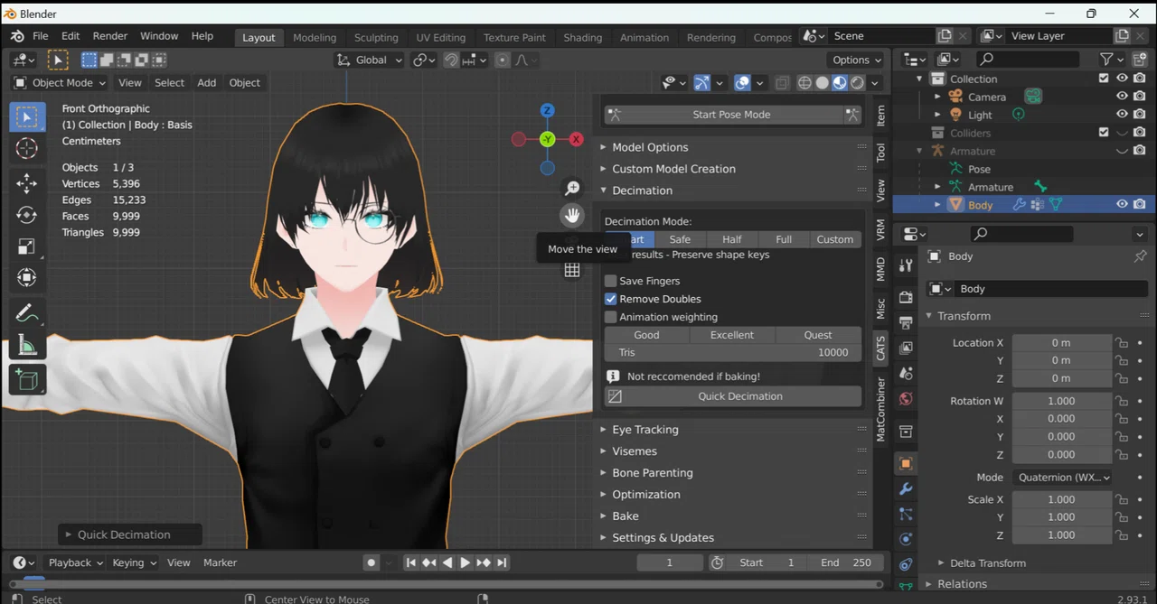 【VRChat】2024年版 VRoid製モデルをMobile(Quest/iOS)対応する手順まとめ｜Haruru.