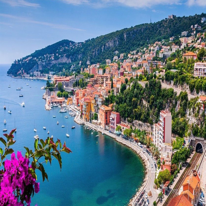 FEILER 海辺の風景 コートダジュール 夏のコート・ダジュール ヴィル