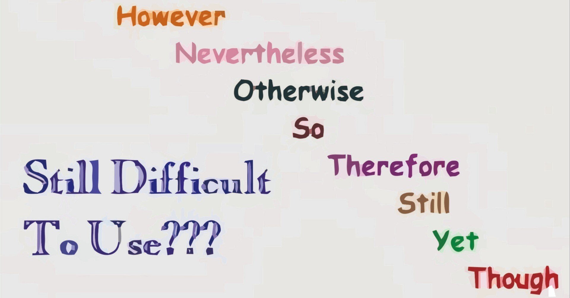 論文に使う接続詞 HoweverとTherefor｜はじめの一歩 物理探査学入門